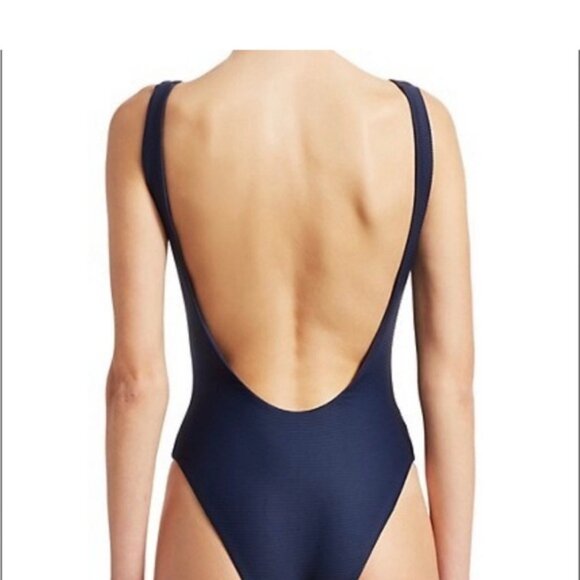 Navy blue Onia one piece - Picture 2 of 4